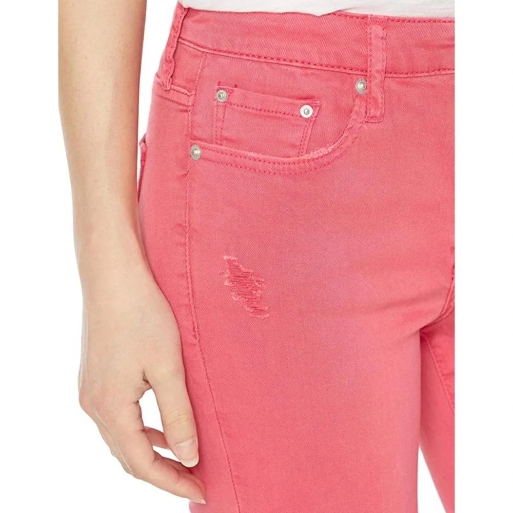 ELLA MOSS high rise pink skinny ankle jeans sz 29